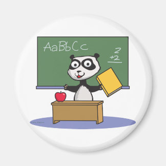 Panda Bear Teacher Magnet