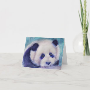 Panda Bear Thank You Card
