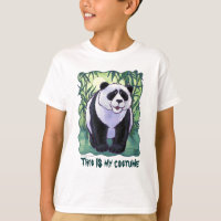 Panda Bear This IS My Costume Light Tees
