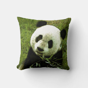 Panda Bear Throw Pillow