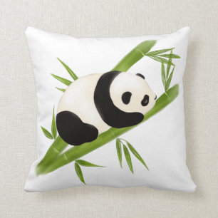 Panda Bear Throw Pillow
