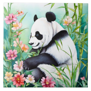 Panda Bear Tile