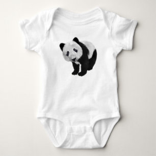 PANDA BEAR TODDLER T-SHIRT BABY BODYSUIT