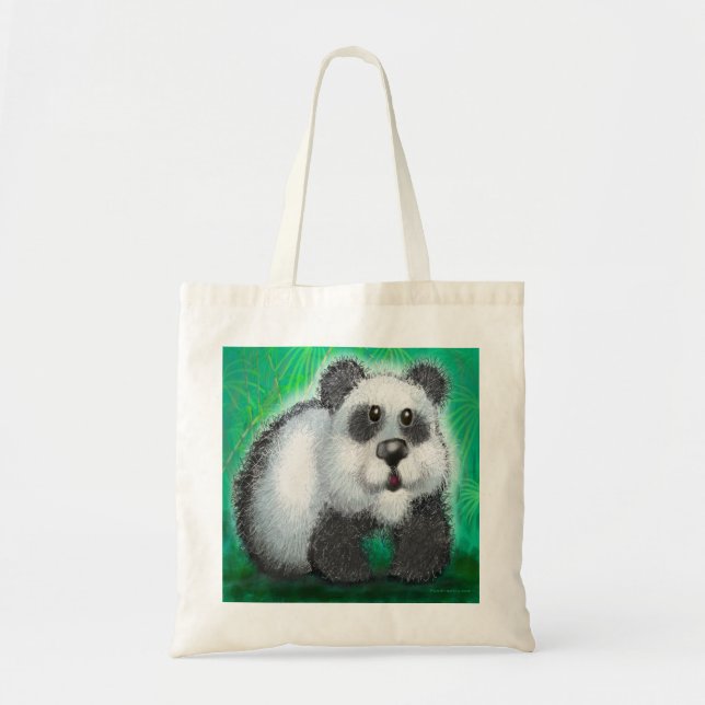 Panda Bear Tote Bag (Front)