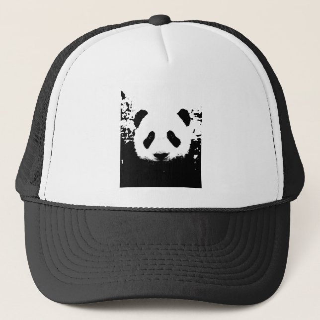 Panda Bear Trucker Hat (Front)