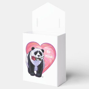 Panda Bear Valentine's Day Favor Box