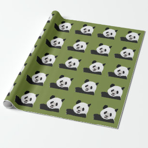 Panda Bear Wrapping Paper
