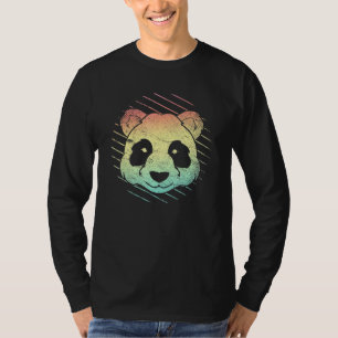 Panda Bear Zoo Keeper Cute Colourful Wildlife Anim T-Shirt