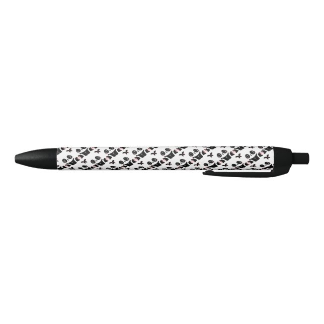 Panda Bears Black Ink Pen (Bottom)