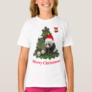 Panda bears Christmas T-Shirt