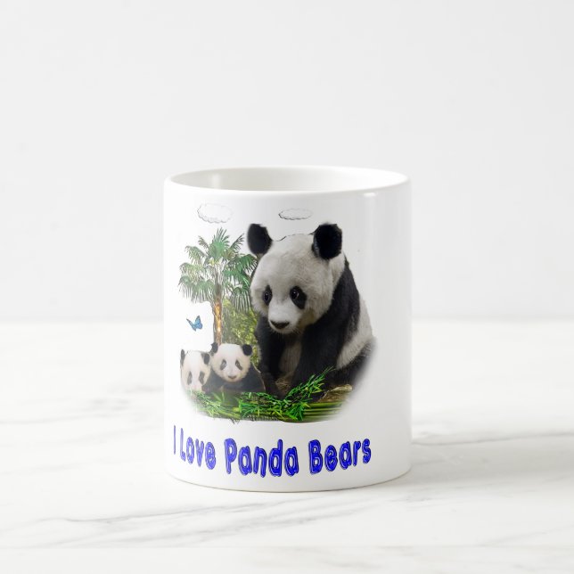 Panda Bears  Coffee Mug (Center)