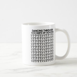 Panda Bears Dancing Through 100 Days Of School Kid Coffee Mug
