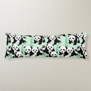 Panda Bears Design Body Pillow