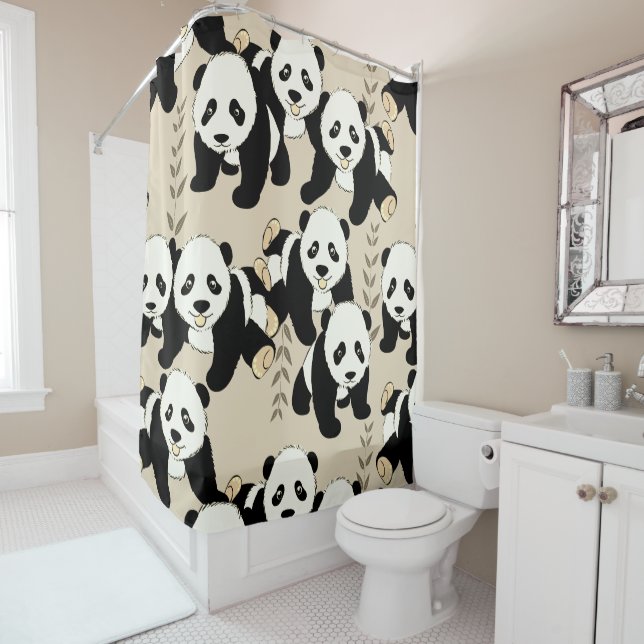 Panda Bears Design Cute (In Situ)