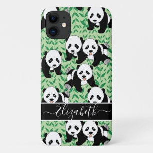 Panda Bears Graphic Personalize Case-Mate iPhone Case
