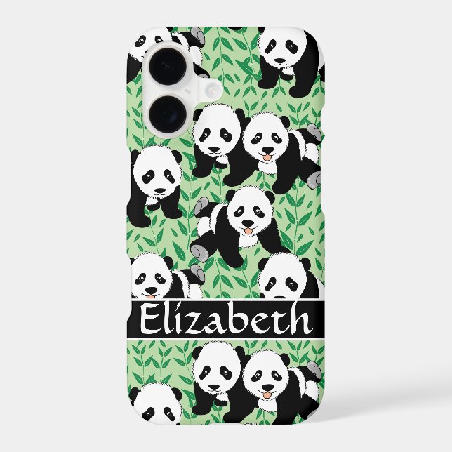 Panda Bears Graphic to Personalize (Back)
