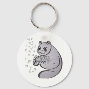 Panda Bears Keychain