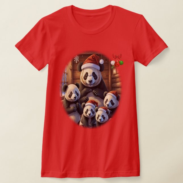 Panda Bears T-Shirt (Laydown)