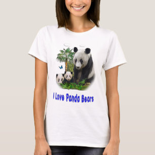 Panda bears t-shirts