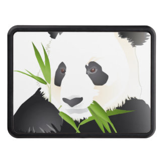 Panda Bears Trailer Hitch Cover