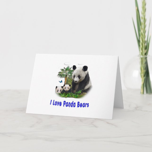 panda beras holiday card (Front)