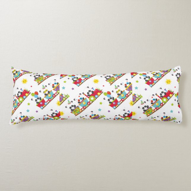 PANDA-BIRTHDAY-02 BODY PILLOW (Front)