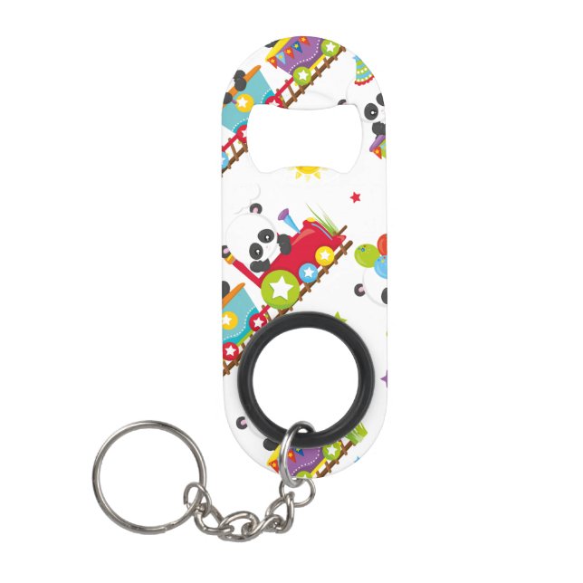 PANDA-BIRTHDAY-02 KEYCHAIN BOTTLE OPENER (Front)