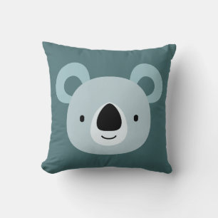 Panda Birthday Kids Art Throw Pillow