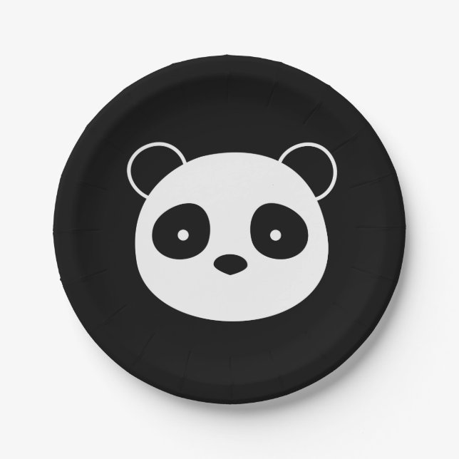 Panda Birthday Plates (Front)