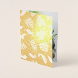 Panda black  foil card