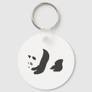 Panda (Black) Keychain