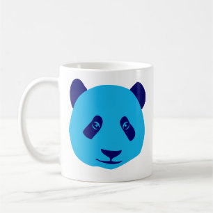 Panda - Blue Coffee Mug