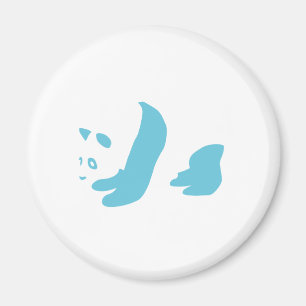 Panda (Blue) Magnet