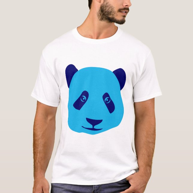 Panda Blue T-Shirt (Front)