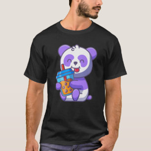 Panda Boba Tea Kawaii Present Anime Panda Lover Te T-Shirt