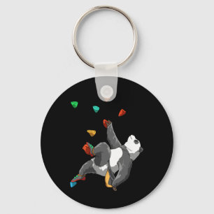 Panda - Bouldering And Rock Climbing Gift Keychain