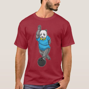 Panda Bowling Bowling ball T-Shirt