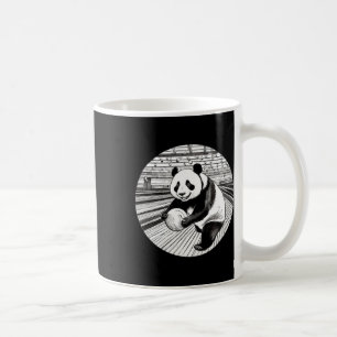 Panda Bowling Player Funny Bowler For Men  Coffee Mug