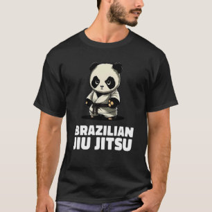 Panda Brazilian Jiu Jitsu and Grappling T-Shirt