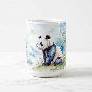 Panda brings good luck coffee mug
