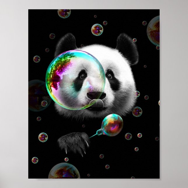 PANDA BUBBLE MAKER POSTER (Front)