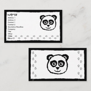 Panda Business Cards