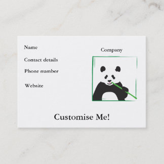 Panda - cartes de visite
