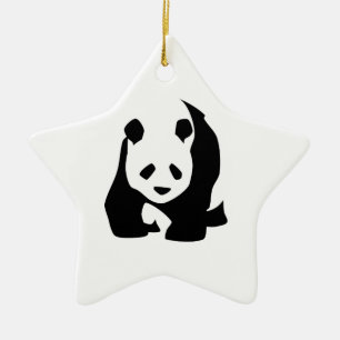 Panda Ceramic Ornament