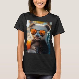 Panda chills in the sun T-Shirt
