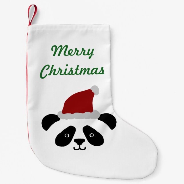 Panda Christmas Stocking (Front)