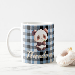 Panda Coffee Mug, Personalized Name Gift Cup