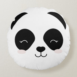Panda Cojín Round Pillow
