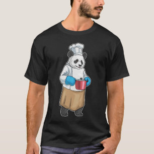 Panda Cook Cooking pot Cooking T-Shirt