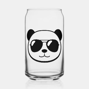 Panda cool avec lunettes de soleil
